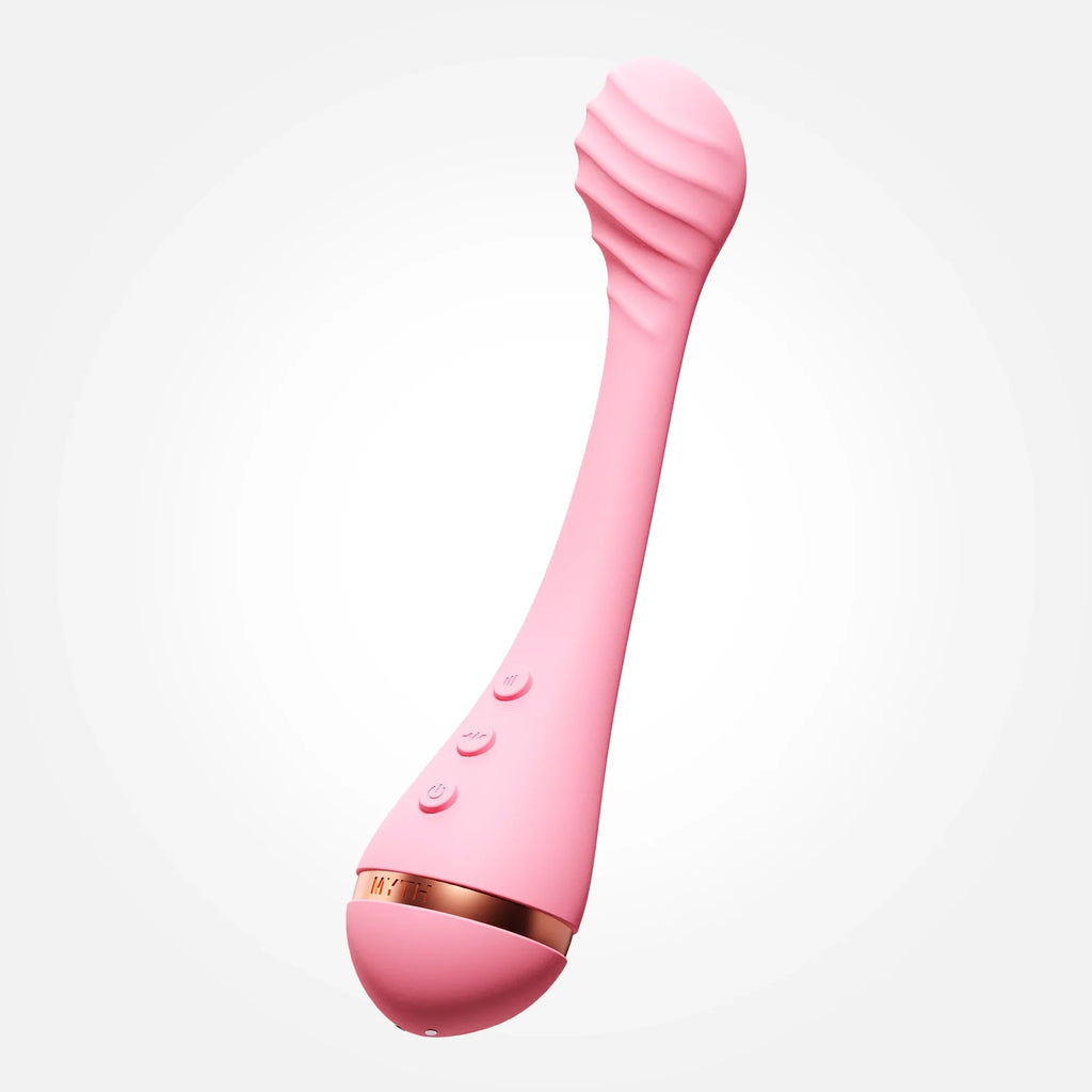 Myth - Pink Rechargeable Textured G-Spot Vibrator