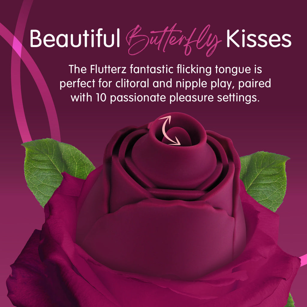 Rose Flutterz Clitoral Rose Toy