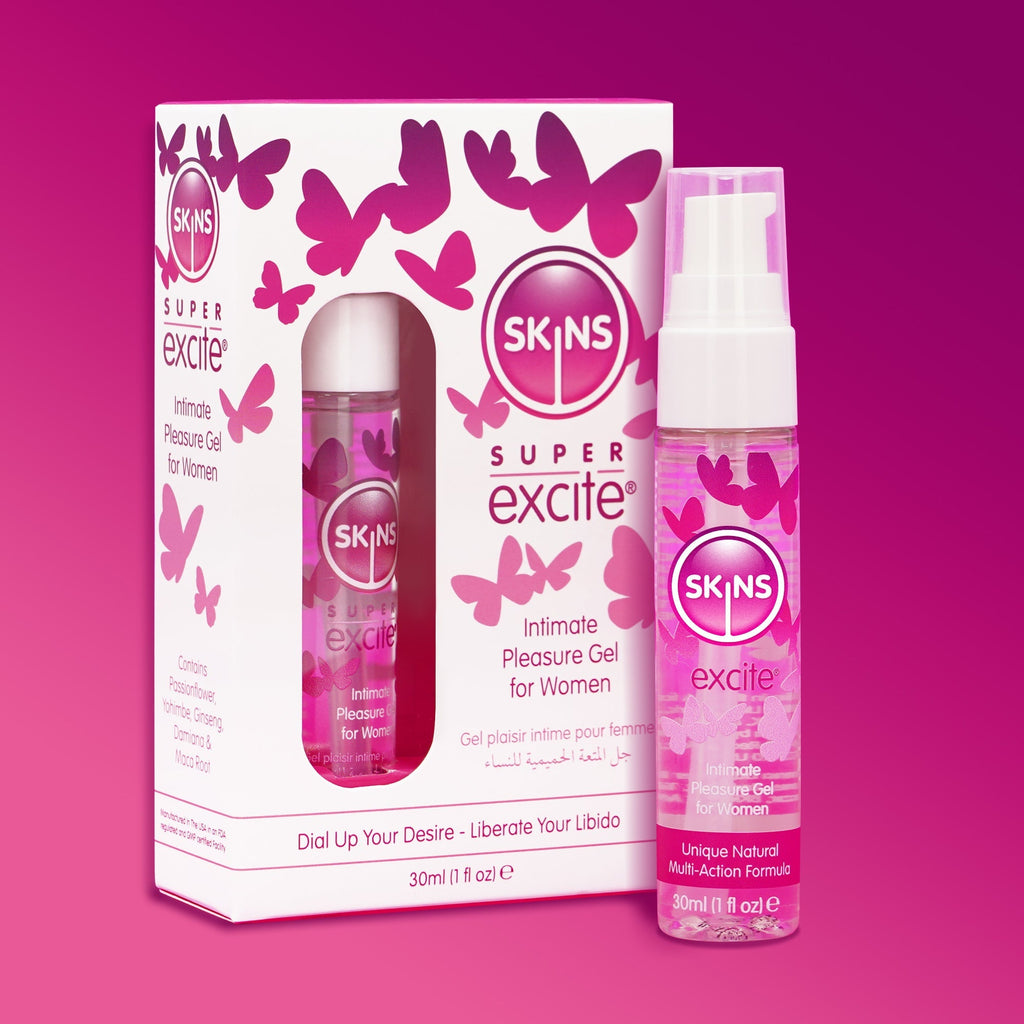 Skins Super Excite - Intimate Orgasm Gel for Women