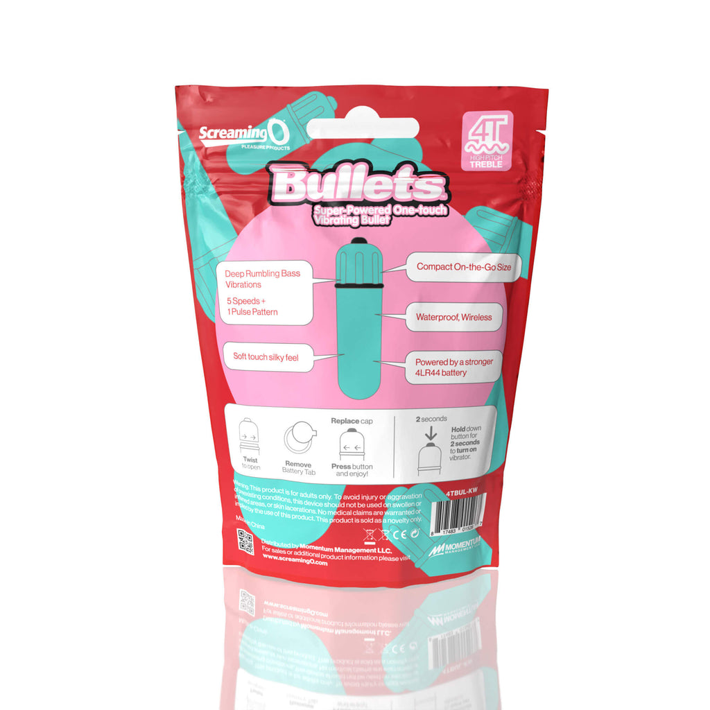 Screaming O 4T - Tickle & Tease Bullet