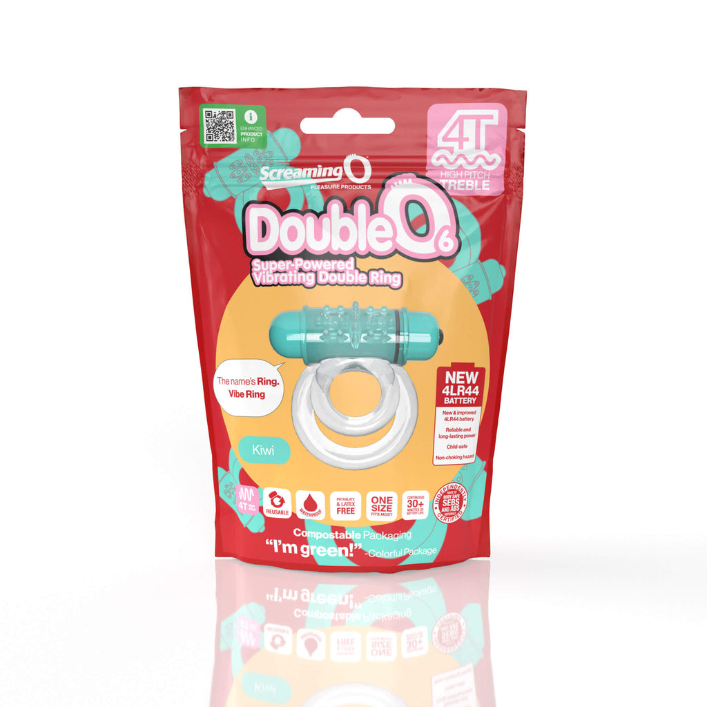 Screaming O® 4T - Tickle & Tease DoubleO® 6 Vibrating Ring