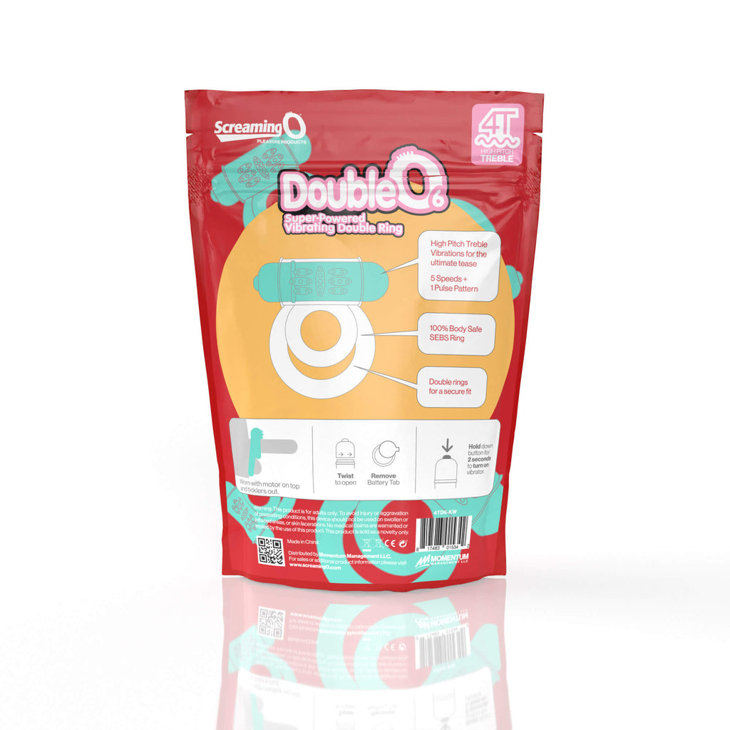 Screaming O® 4T - Tickle & Tease DoubleO® 6 Vibrating Ring