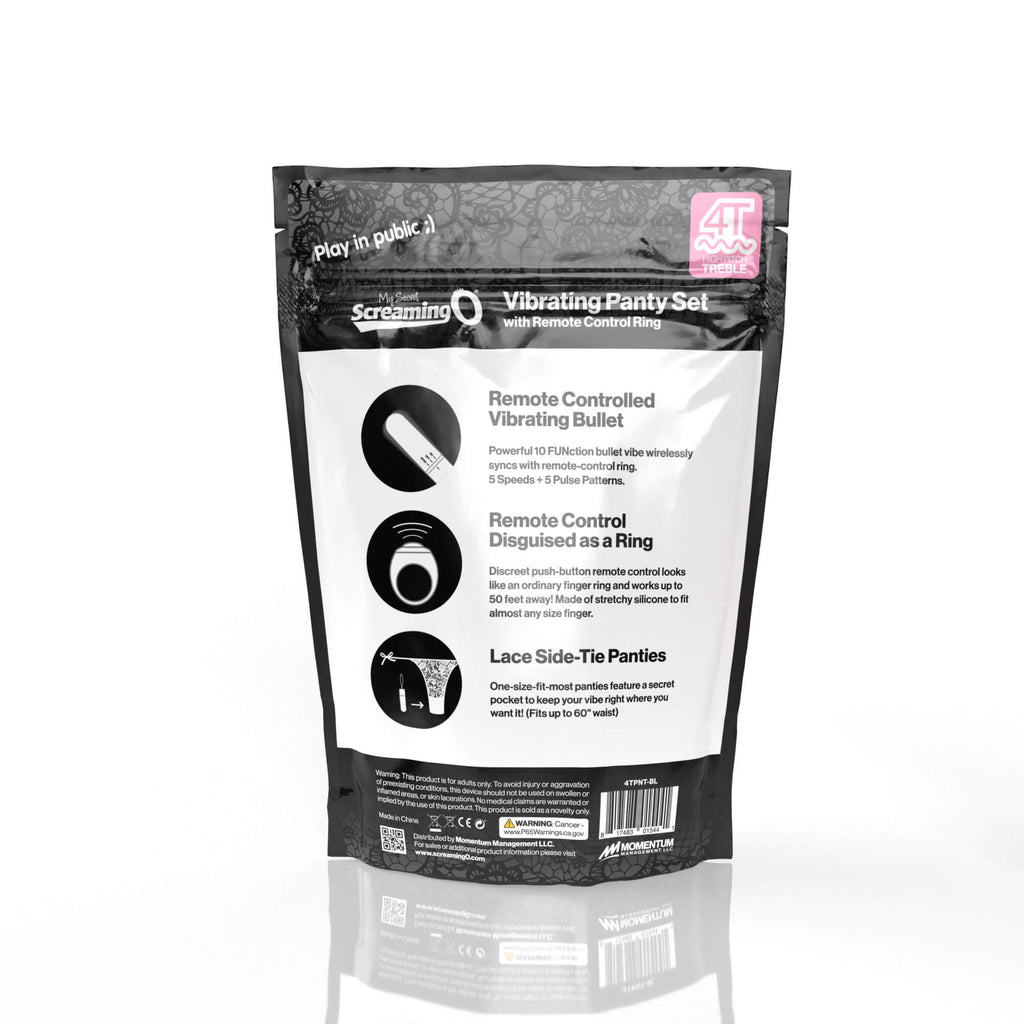 My Secret 4T - Tickle & Tease Remote Control Panty Vibe