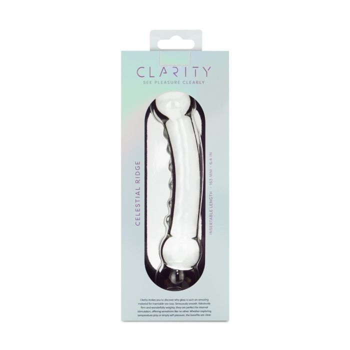 Clarity - Glass Dildo - Celestial Ridge