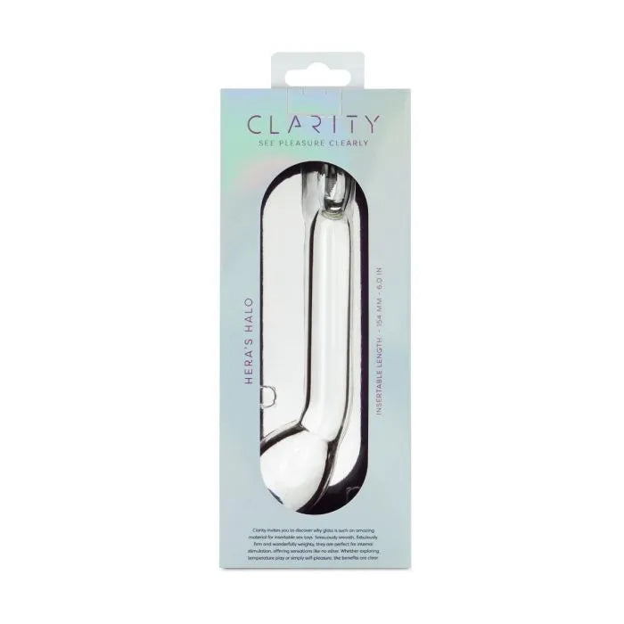 Clarity - Glass Dildo - Hera Halo