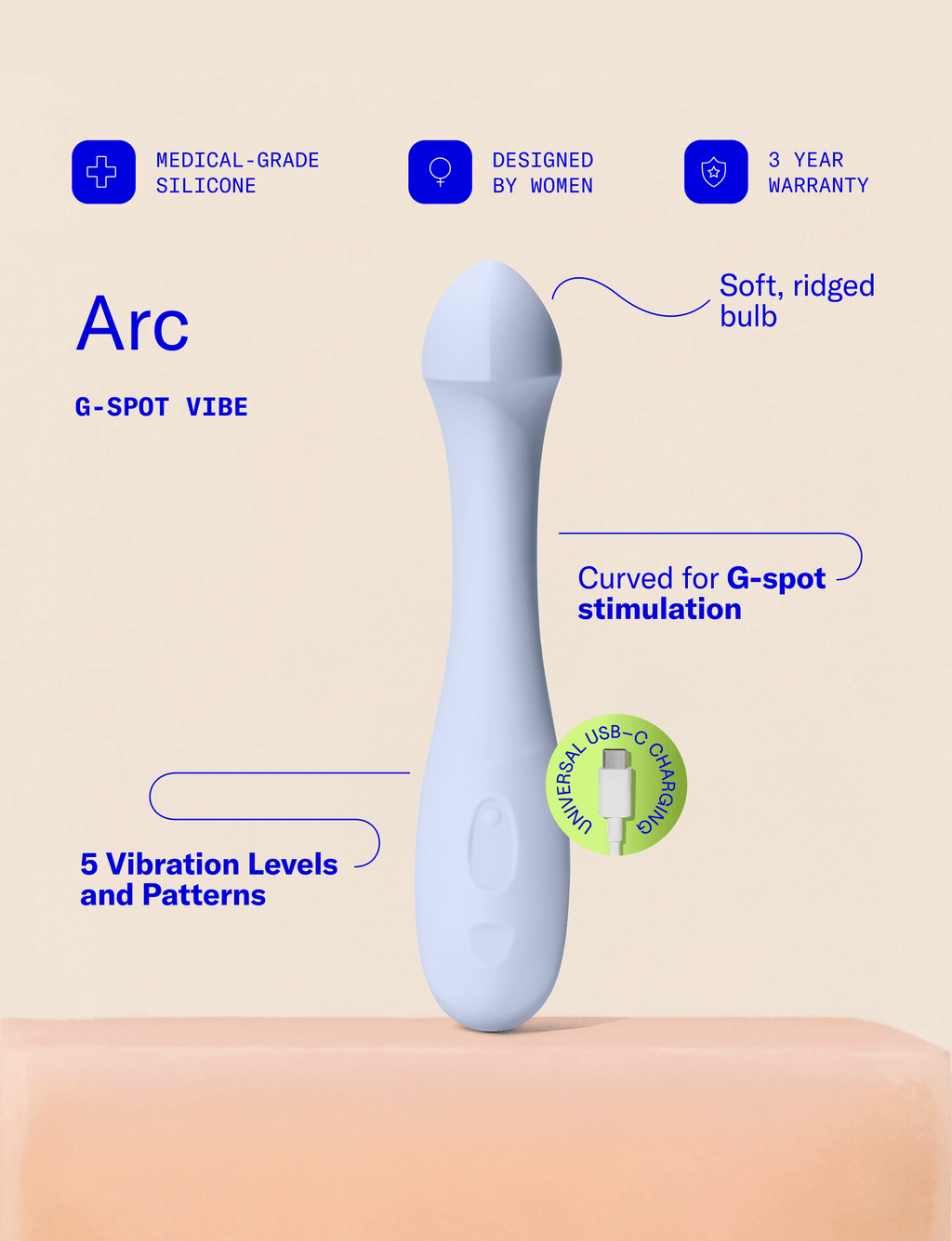 Arc G-Spot Vibrator