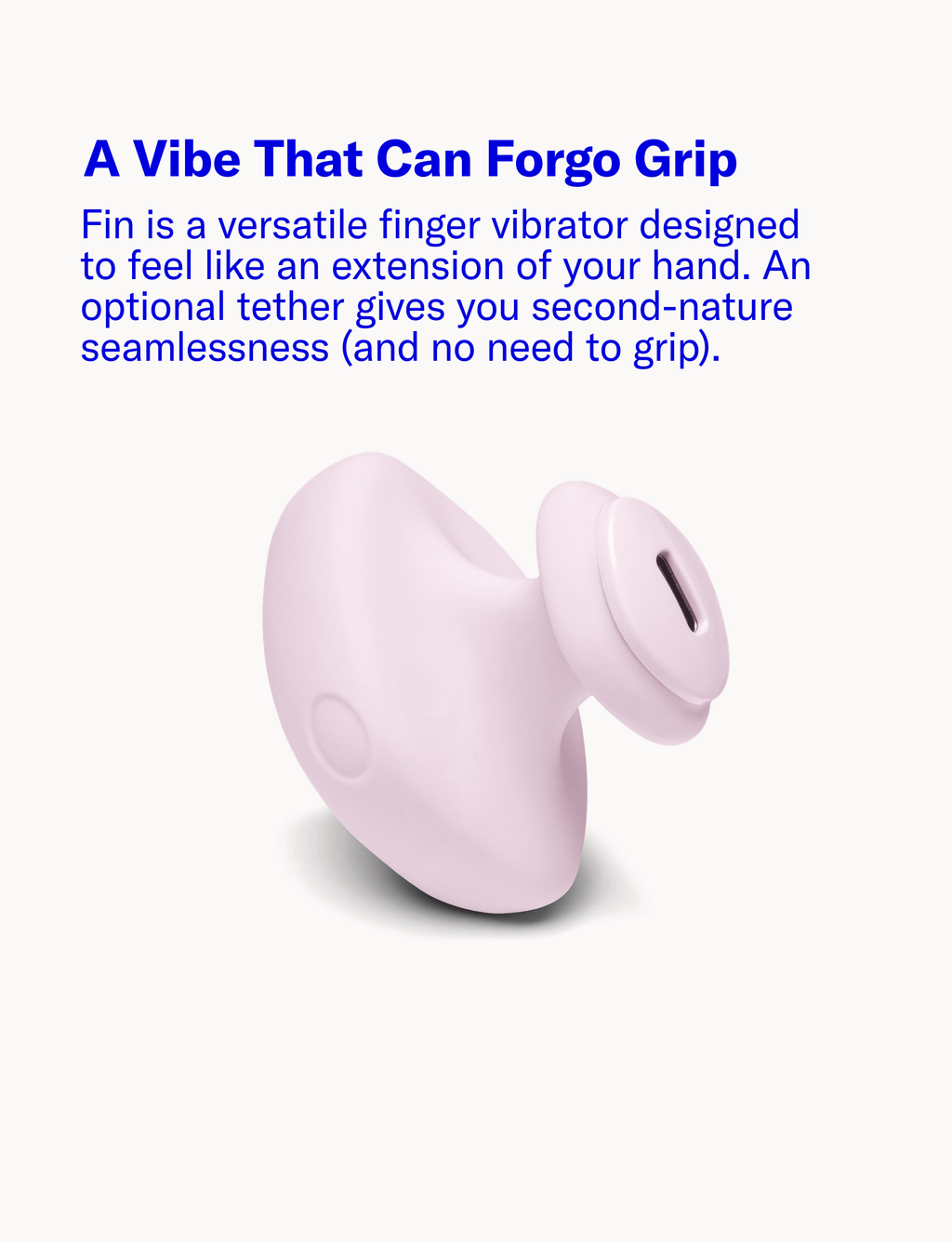 Fin Finger Vibrator