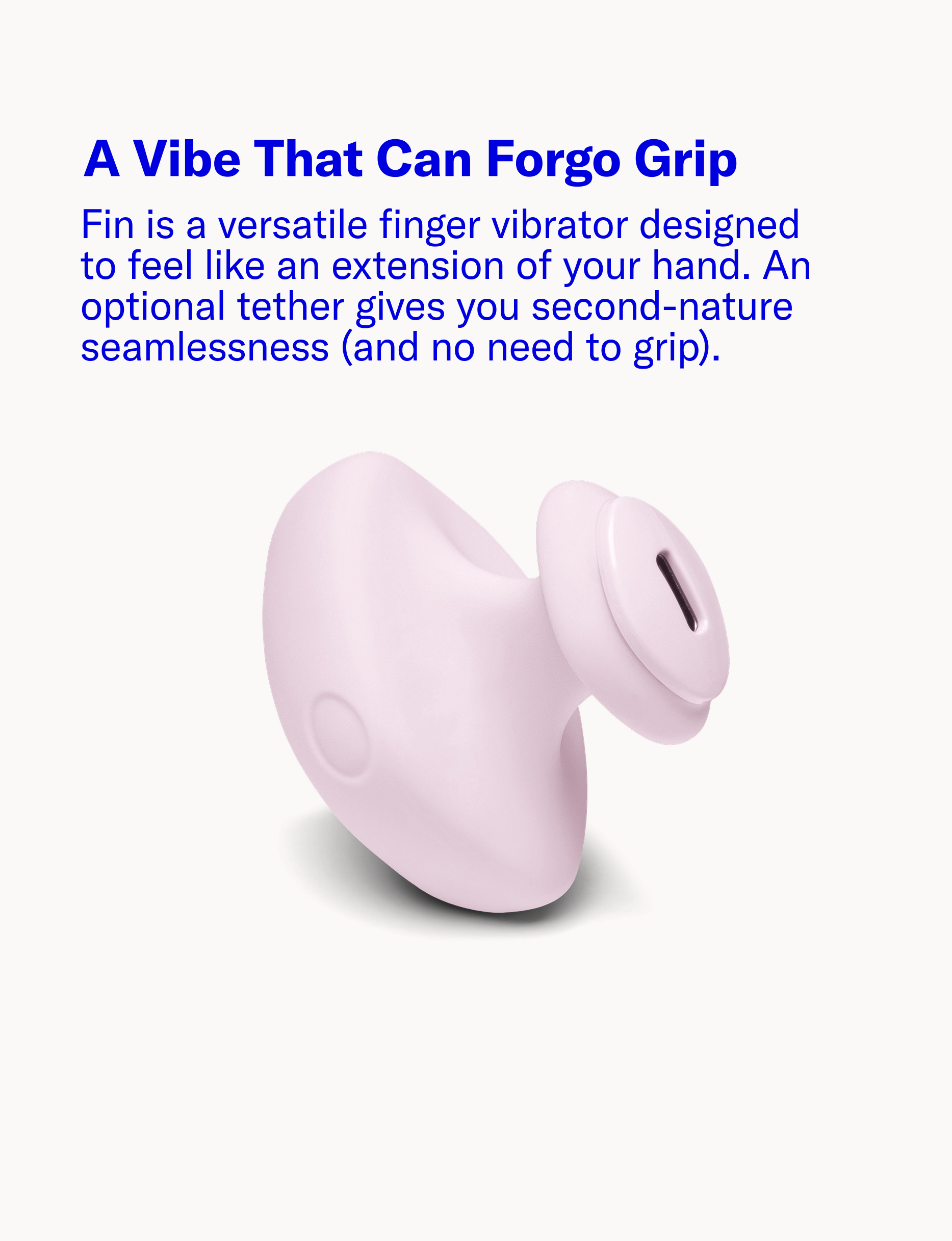 Fin Finger Vibrator