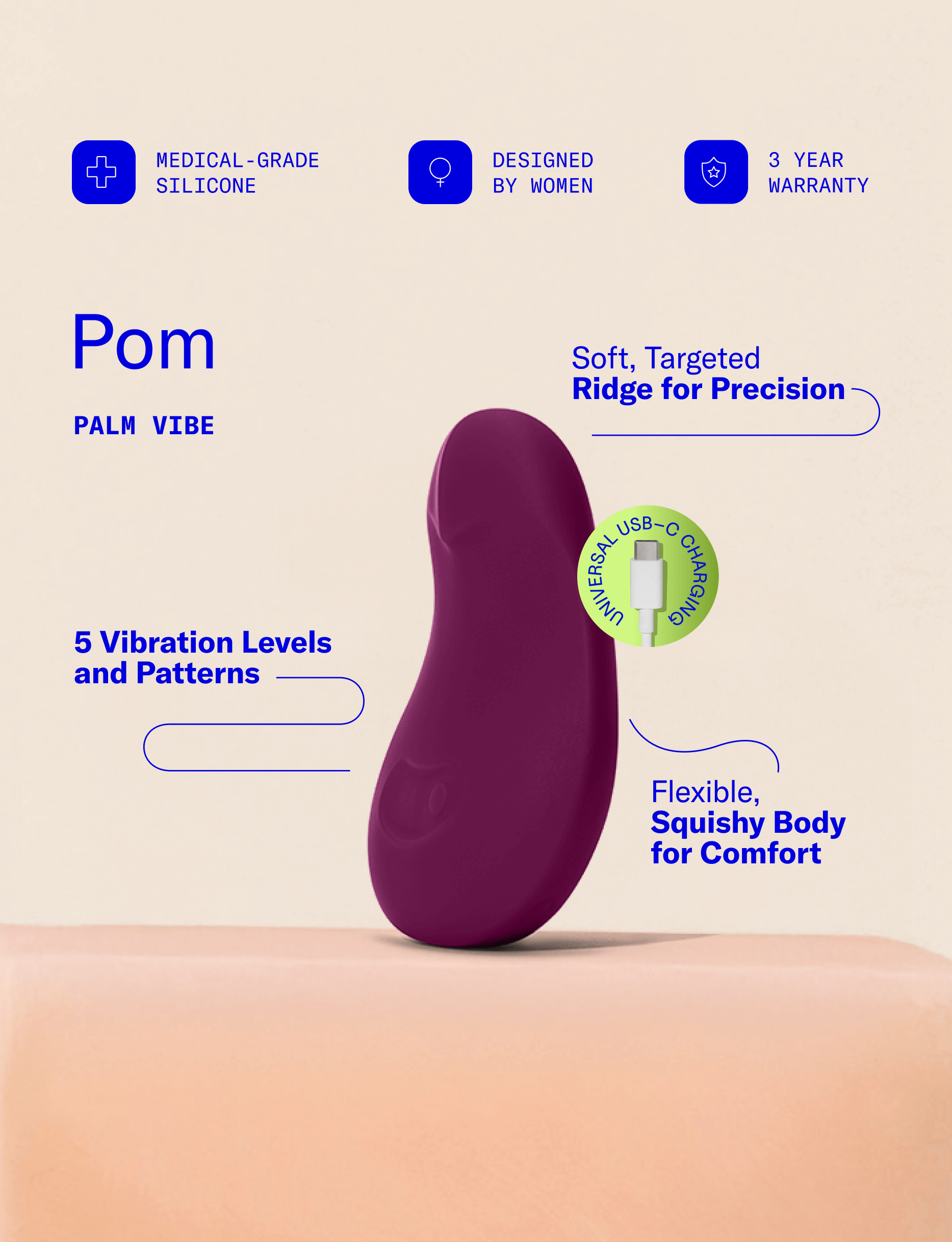 Pom Palm Vibrator
