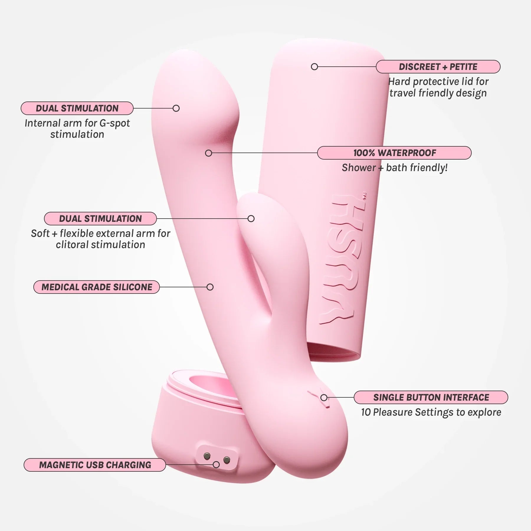 Glow Rabbit Vibrator