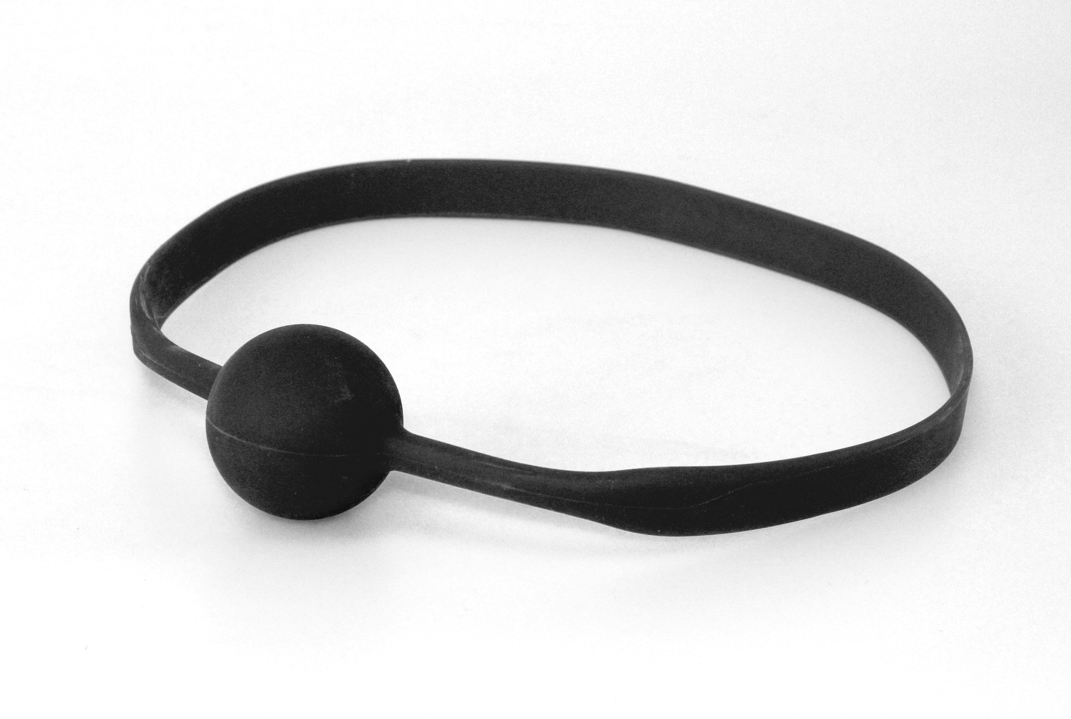 Quickie Gag Medium Ball - Black