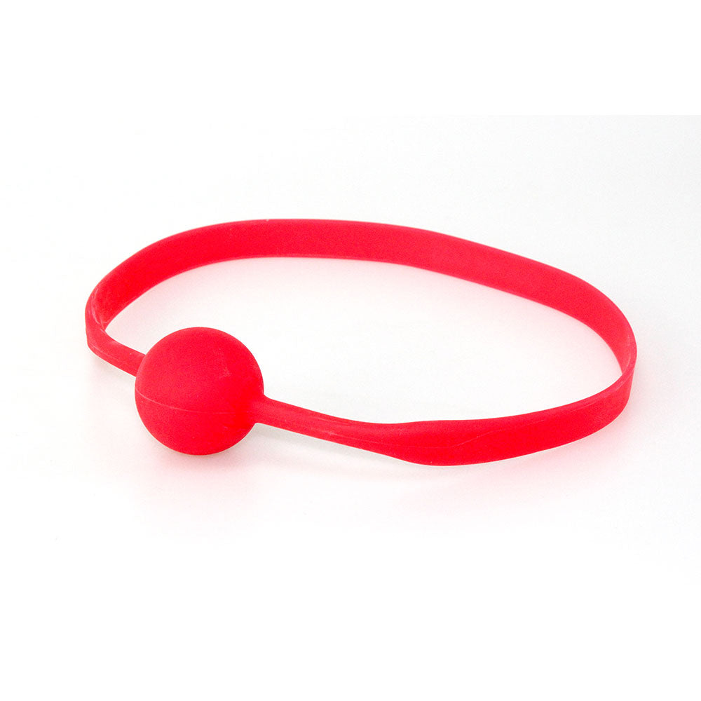 Quickie Gag Medium Ball - Red