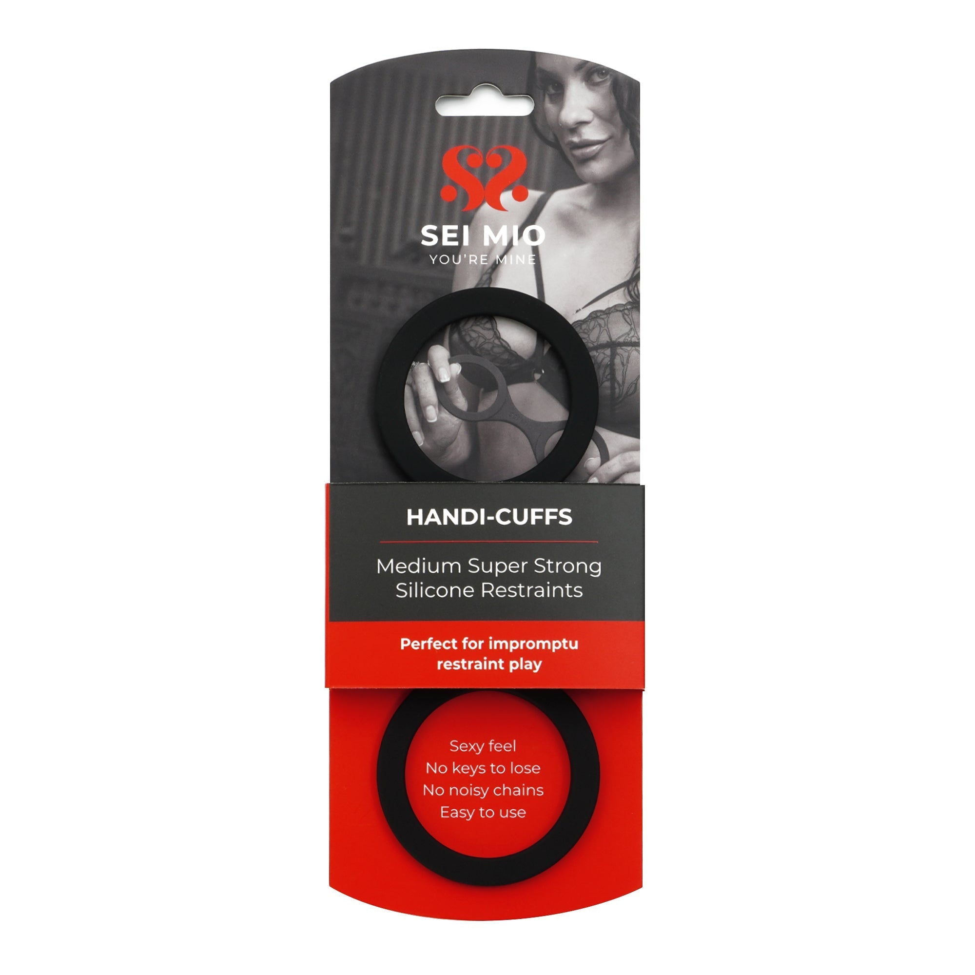 Sei Mio Handi-Cuffs - Super Strong Silicone Restraints