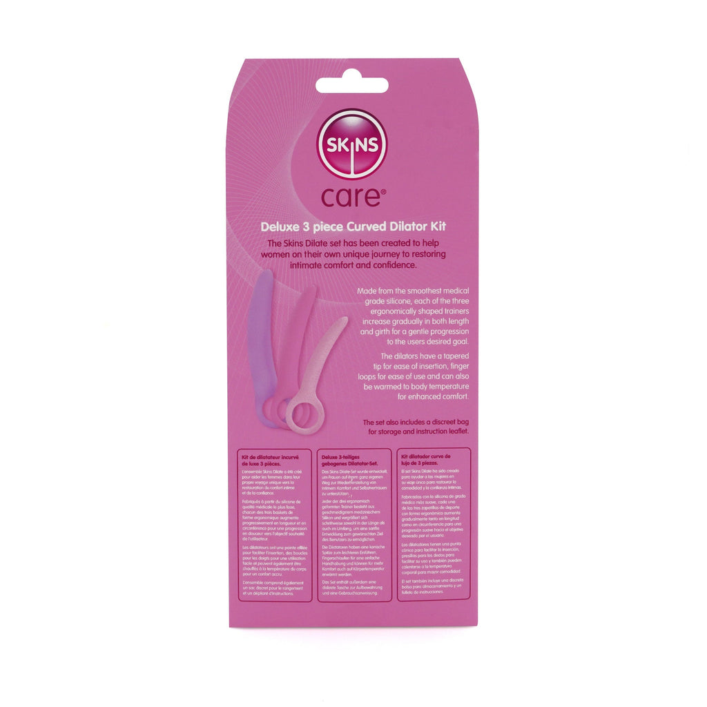 Skins Care 3-Piece Curved Dilator Kit (Sizes S-M)