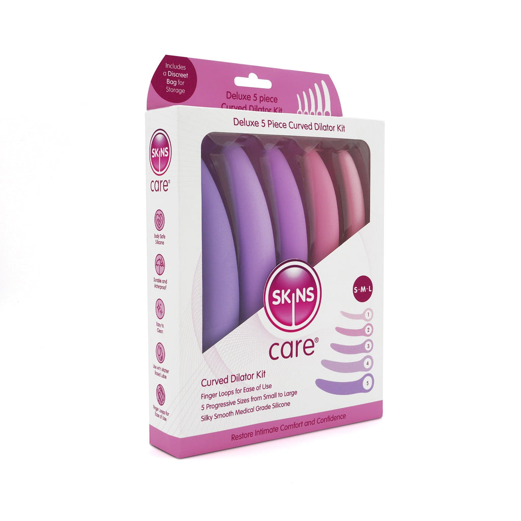 Skins Care 5-Piece Curved Dilator Kit (Sizes S-M-L)
