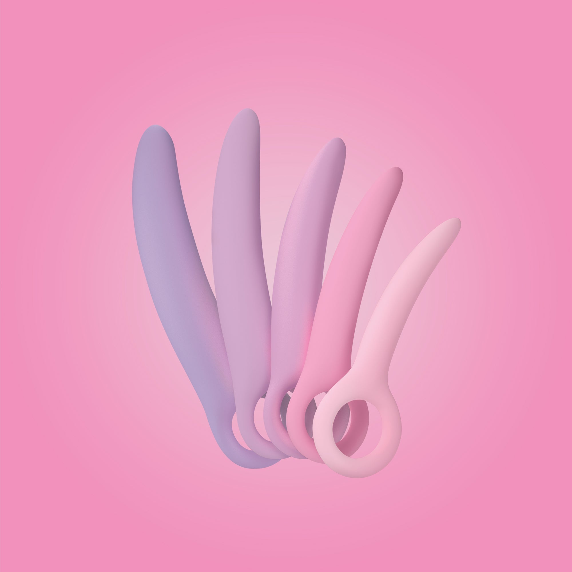 Skins Care 5-Piece Curved Dilator Kit (Sizes S-M-L)