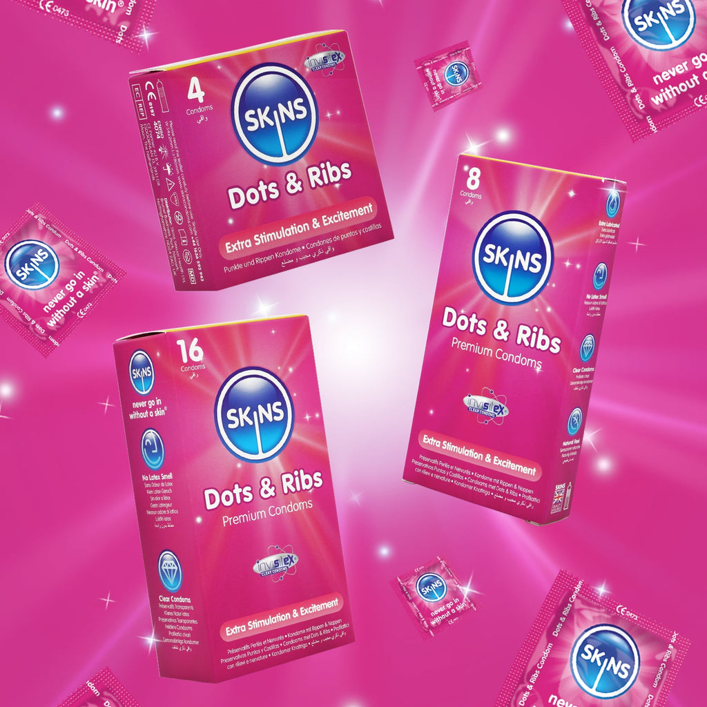 Ribbed and Dotted Condoms
