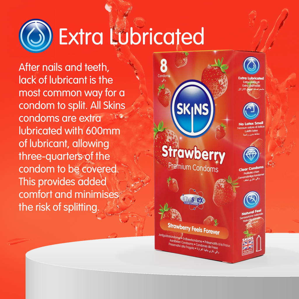 Strawberry Flavoured Condom