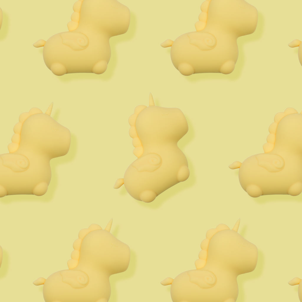 Bean Blossom Unicorn Fluttering Clitoral Vibrator