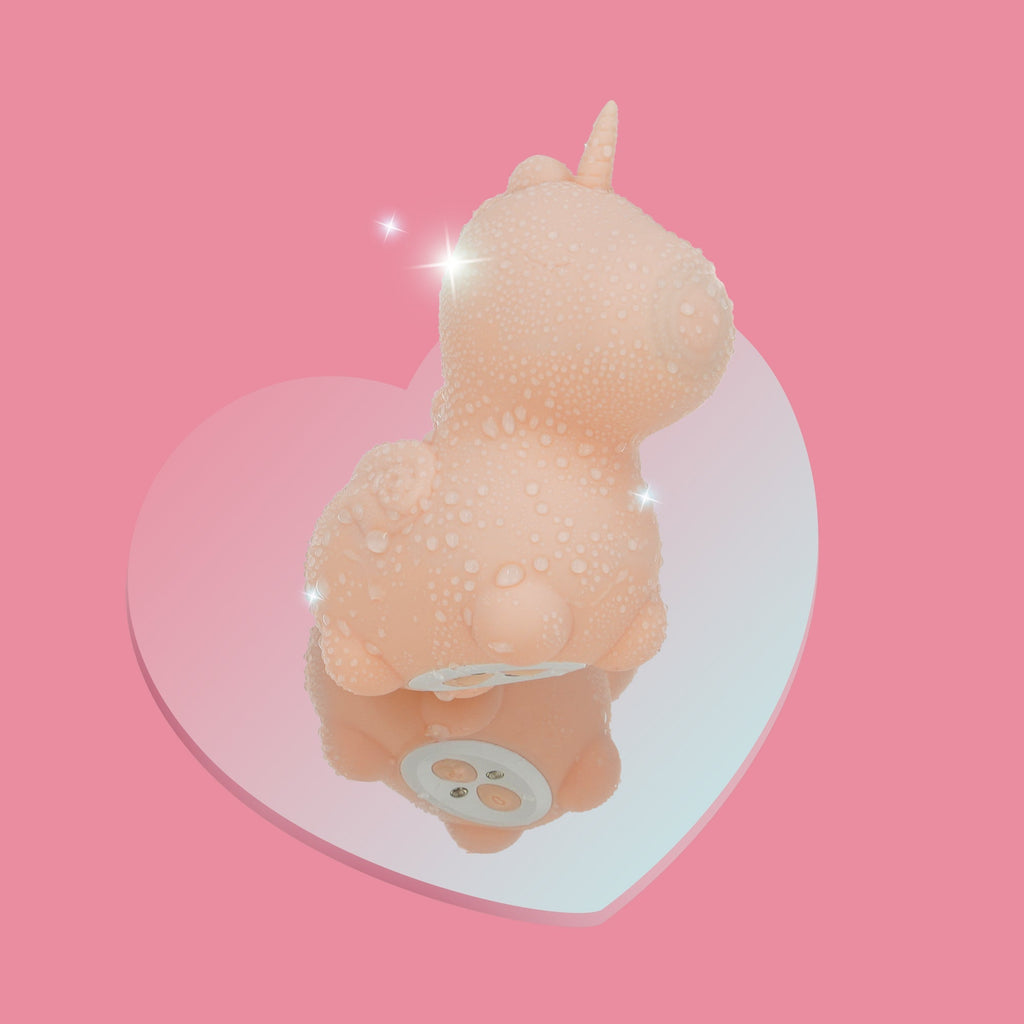 Heart Throb Unicorn Pulsing Clitoral Vibrator