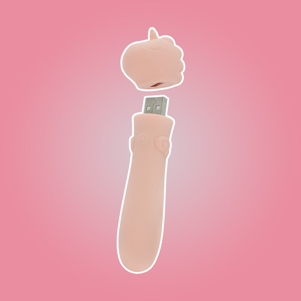 Heart Throb USB Bullet Vibrator