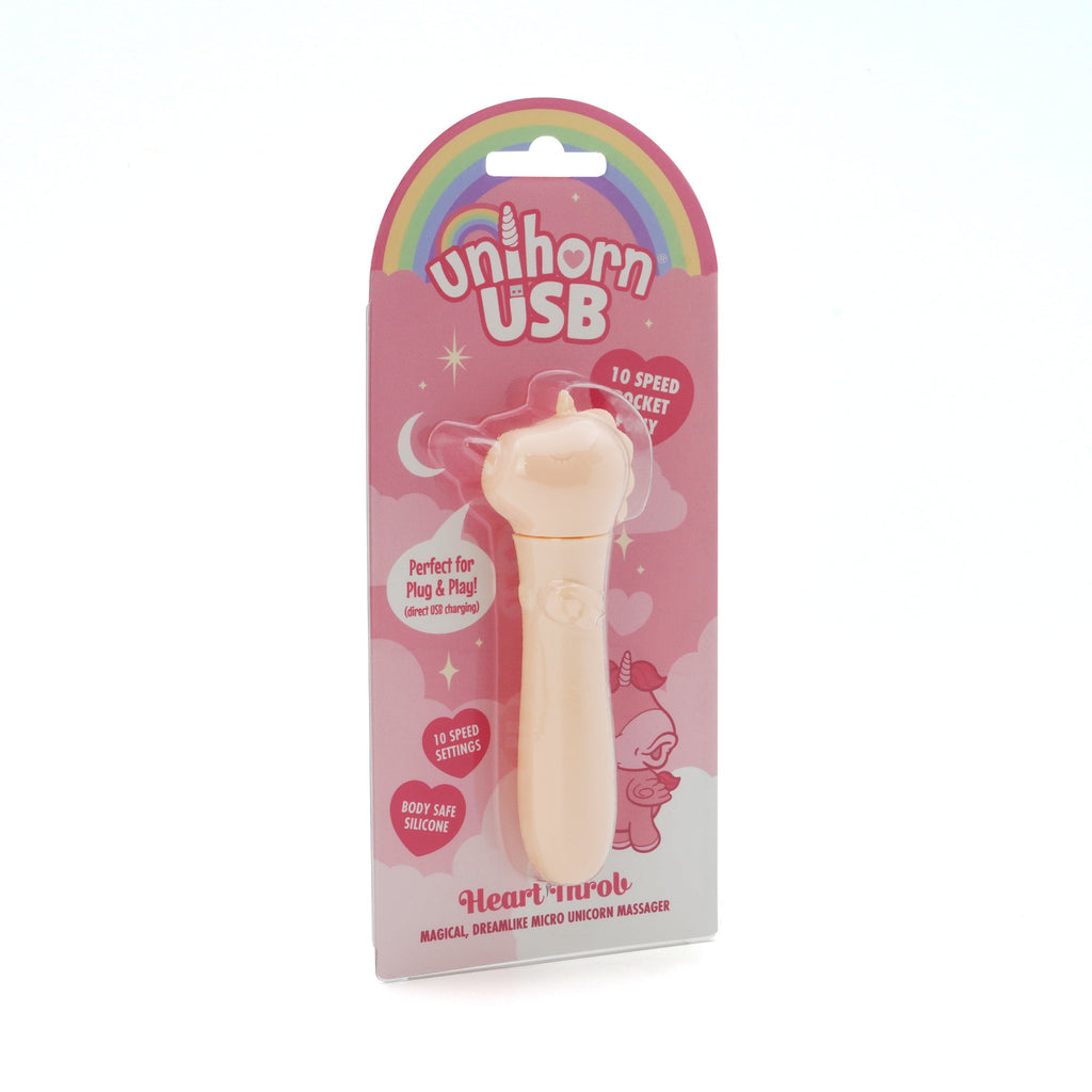 Heart Throb USB Bullet Vibrator