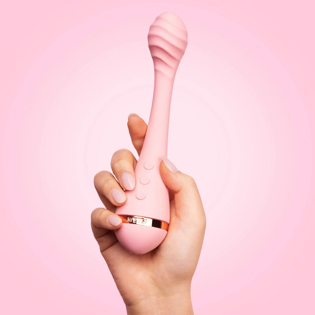 Myth - Pink Rechargeable Textured G-Spot Vibrator