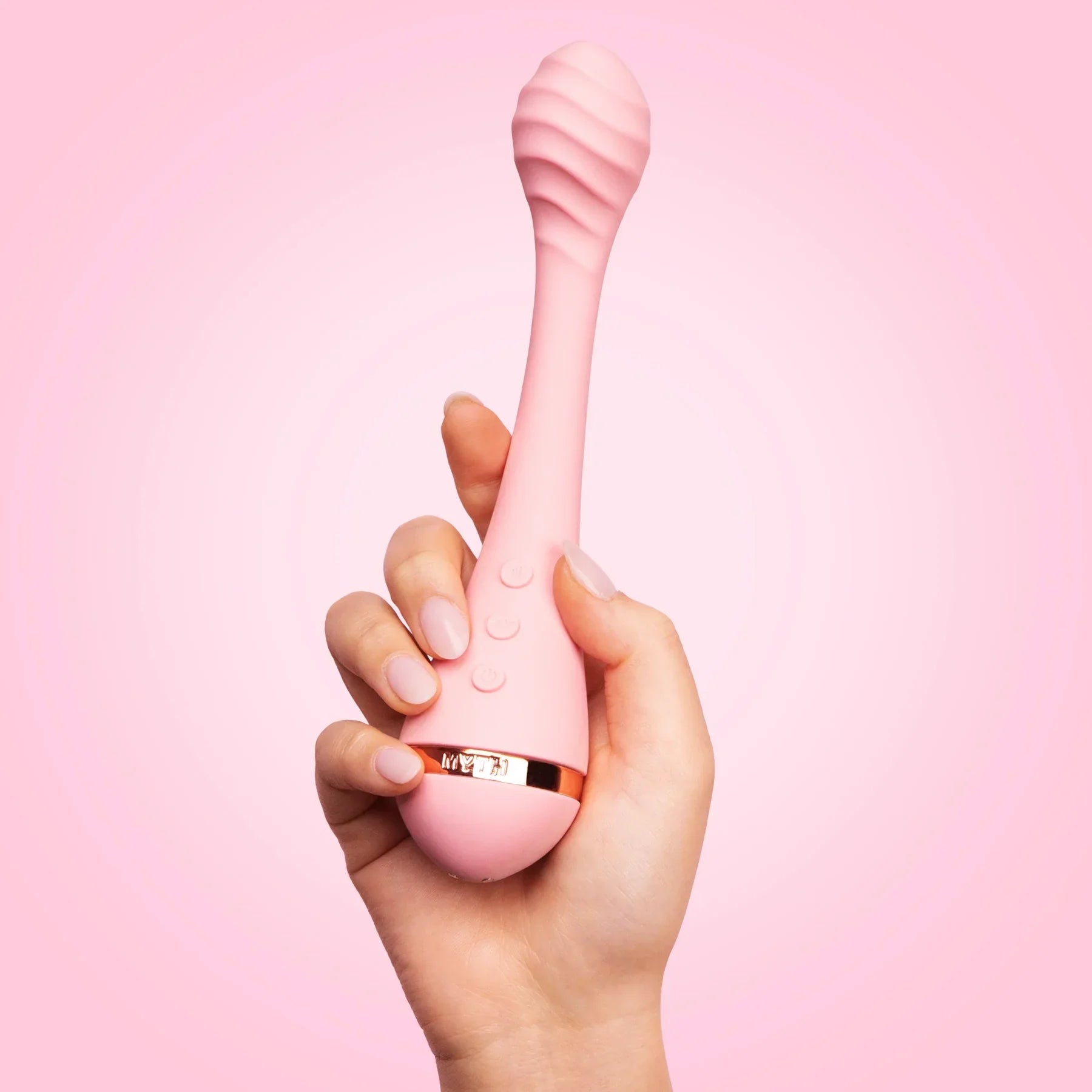 Myth - Pink Rechargeable Textured G-Spot Vibrator
