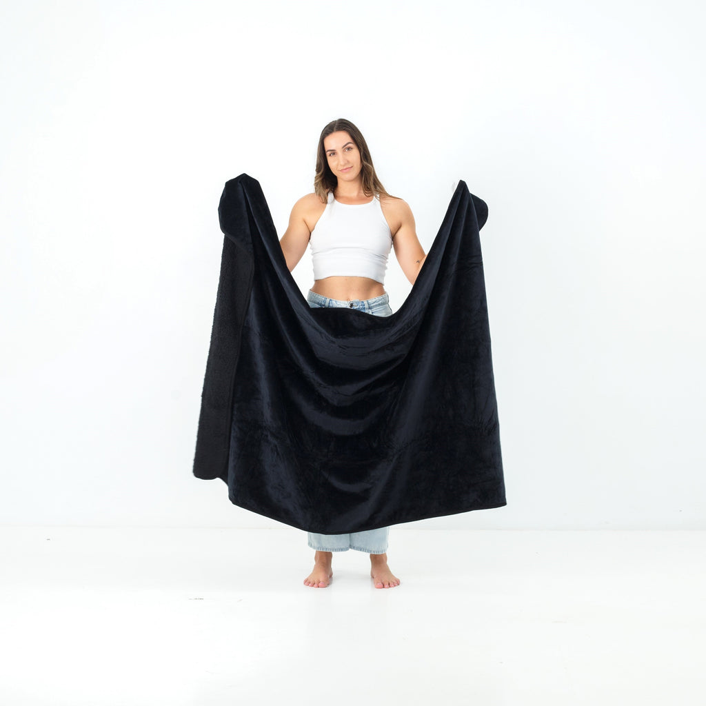 Waterproof Splash Blanket™ - Black on Black The OG