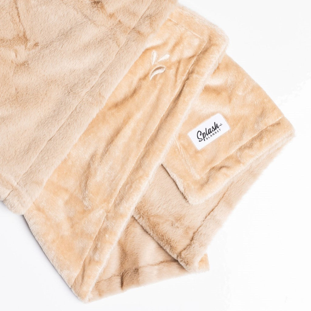 Furlush Waterproof Squirt  Blanket™ - Chai