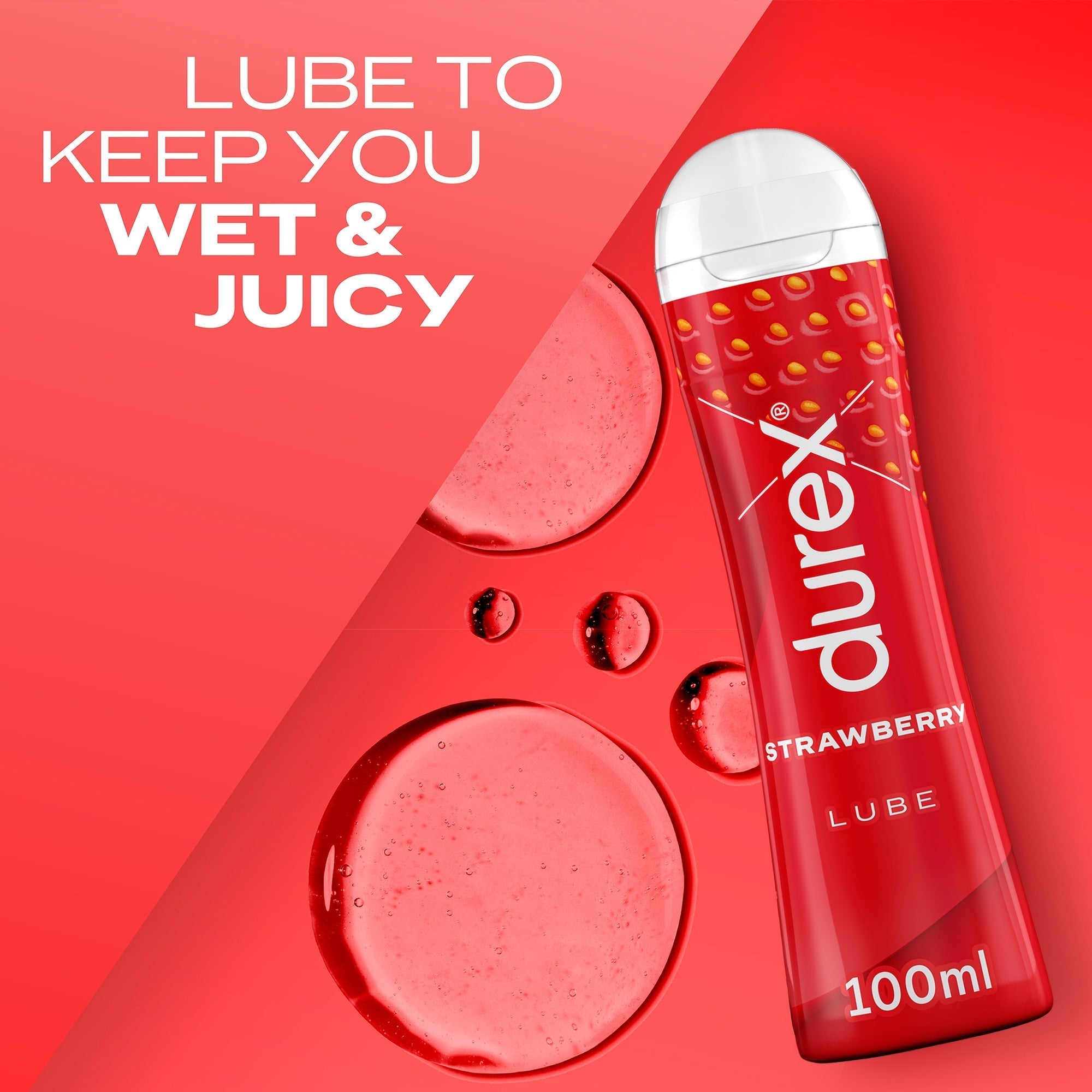 Durex Strawberry Water Based Lube