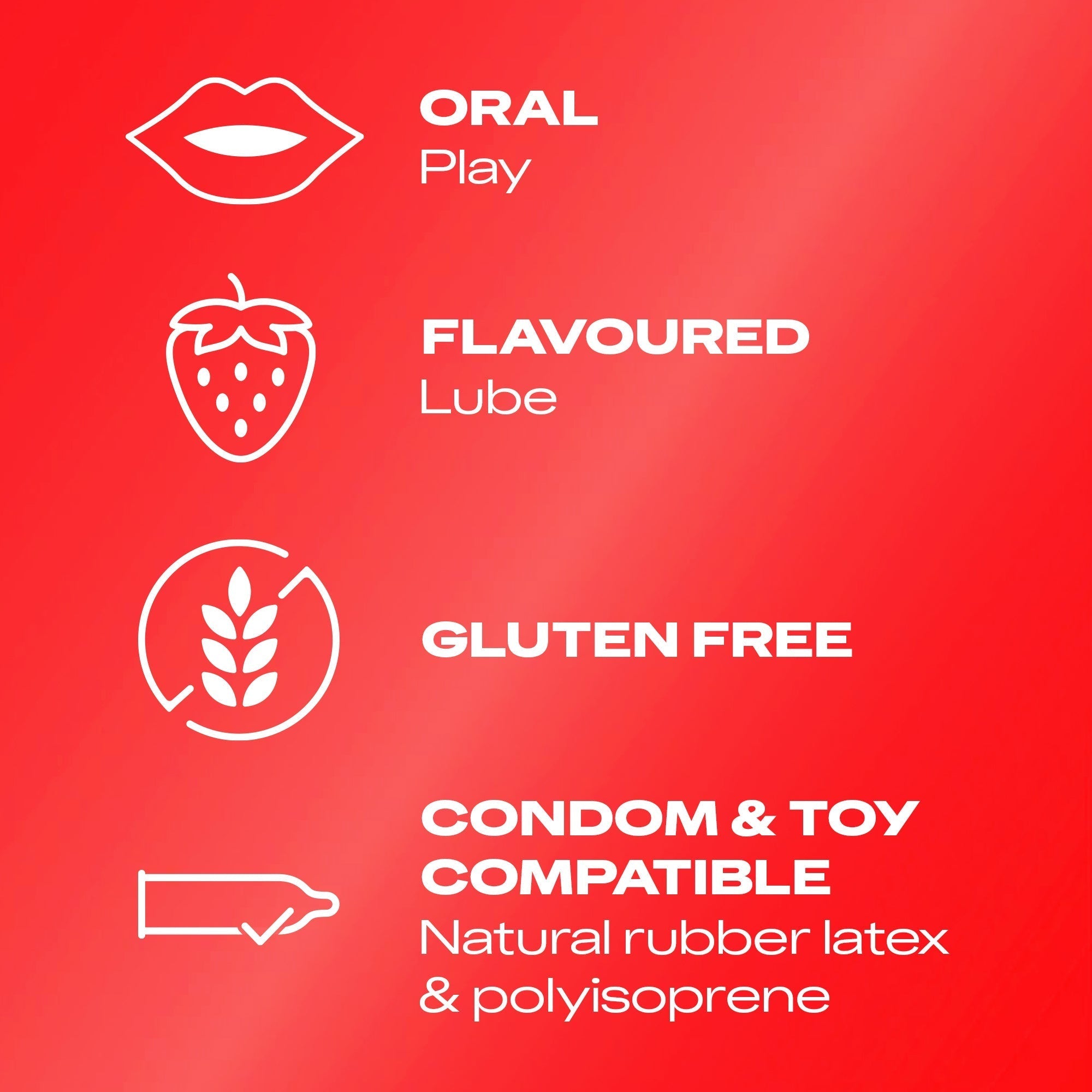 Durex Strawberry Water Based Lube