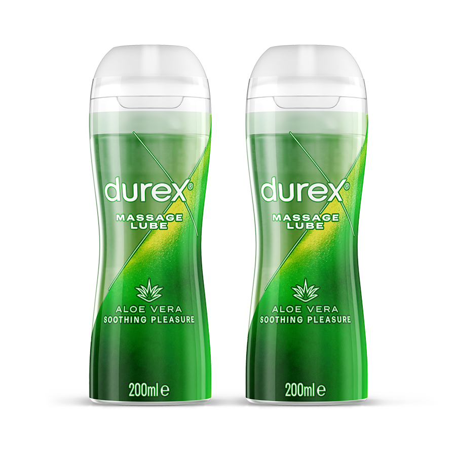 Durex 2 in 1 Soothing Aloe Vera Massage Water Based Lube