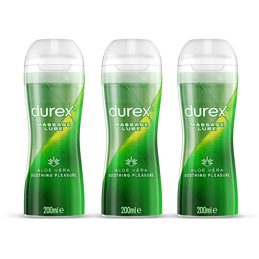 Durex 2 in 1 Soothing Aloe Vera Massage Water Based Lube