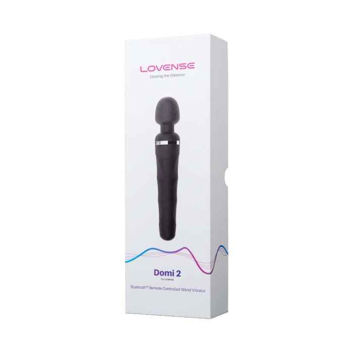 Lovense Domi 2 App Controlled Rechargeable Mini Wand Vibrator