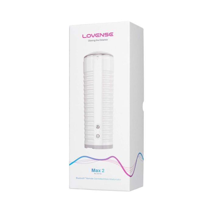 Lovense Max 2 App Controlled Rechargeable Vibrating Male Masturbator
