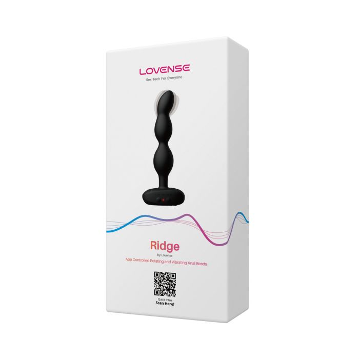 Lovense Ridge App Controlled Rotating and Vibrating Anal Beads