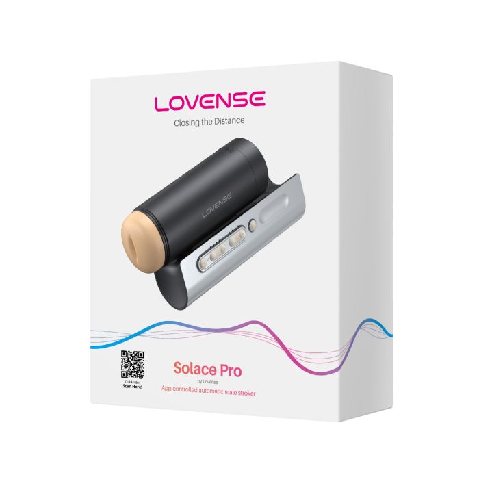Lovense Solace Pro A.I. Powered Rechargeable Thrusting Masturbator
