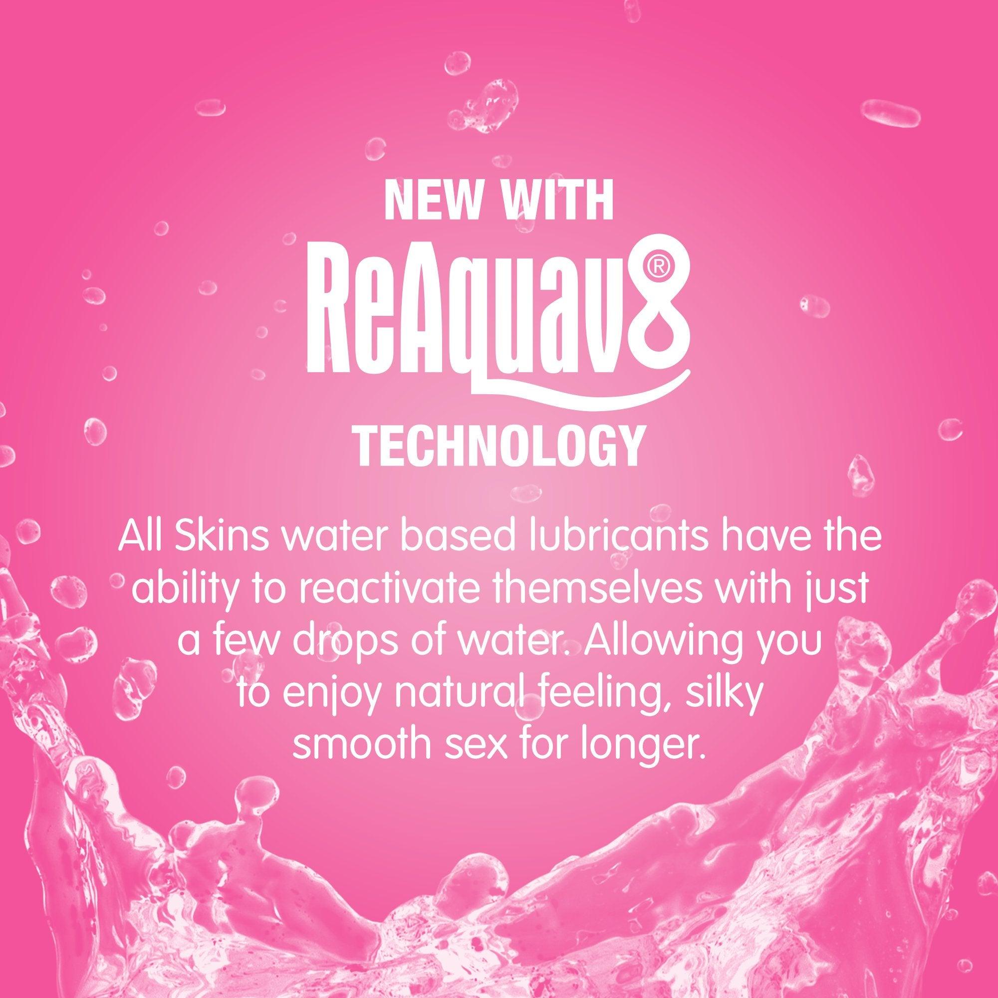 Skins Bubblegum Flavoured Water Based Lubricant