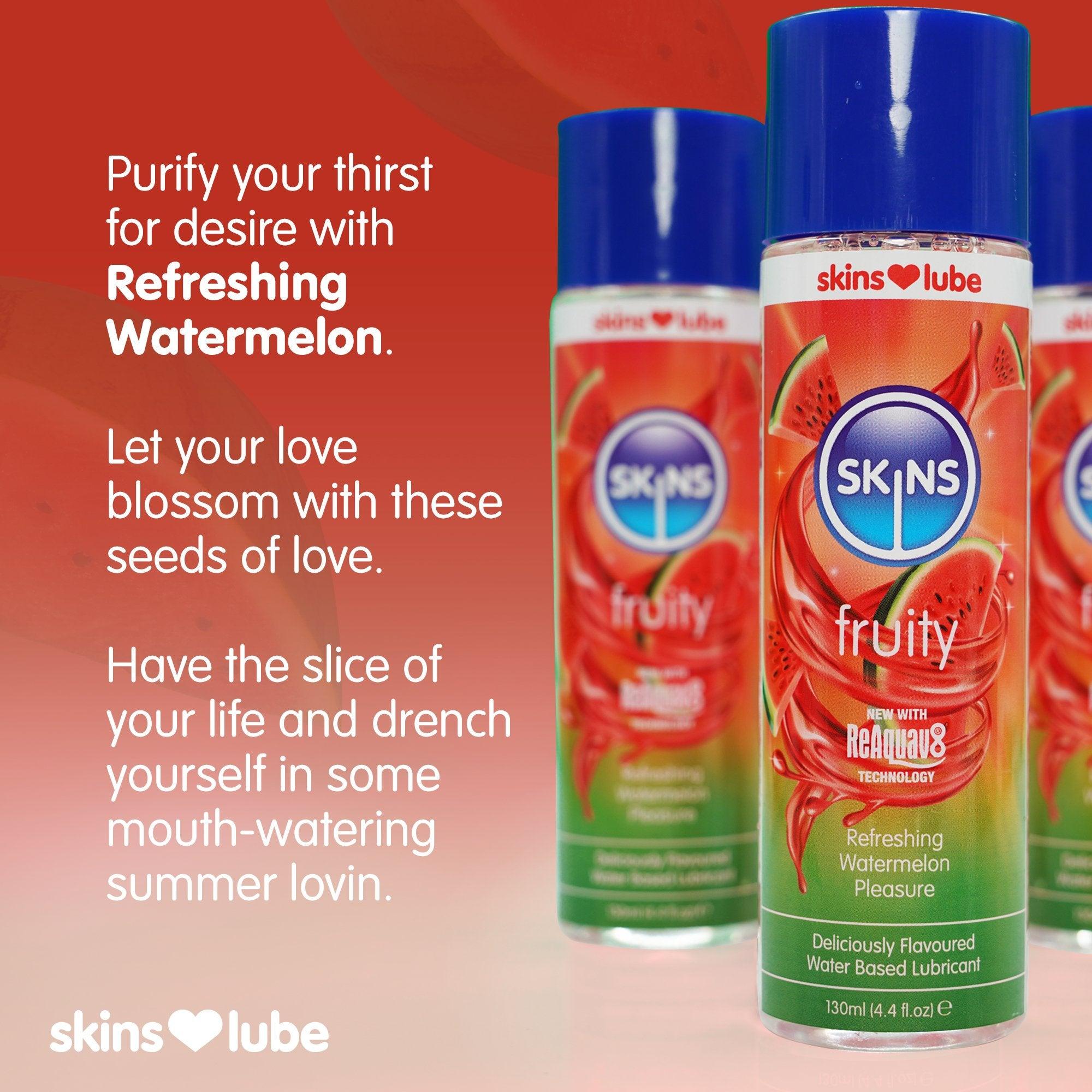 Skins Watermelon Flavour Lubricant
