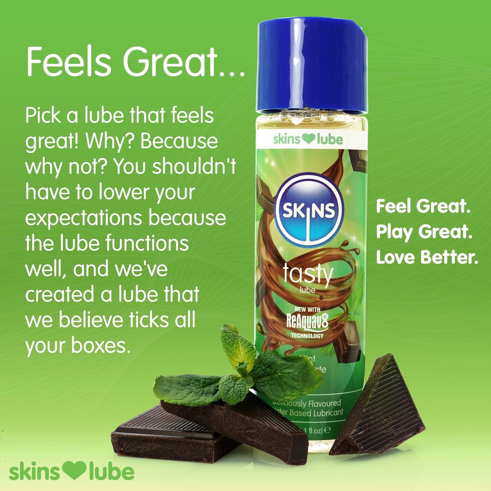 Skins Mint Chocolate Water Based Lubricant