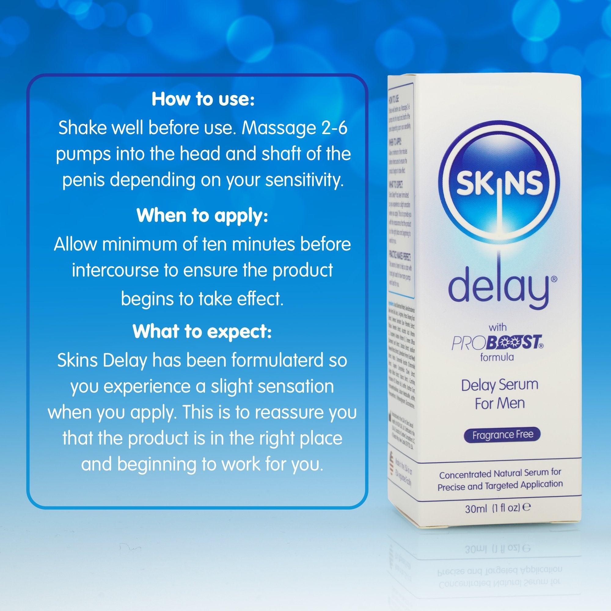 Skins Natural Delay Serum Foil (5ml)