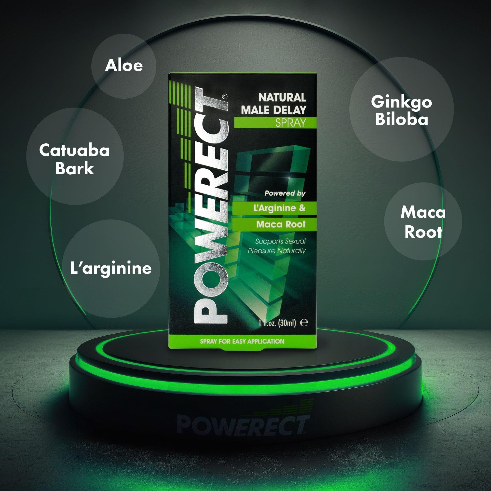 Skins Powerect Natural Delay Spray For Men (Fragrance Free)